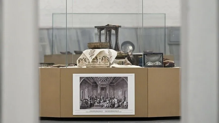 İstanbul'da 500 yıllık hamamda Türk hamam kültürünün izleri sergileniyor