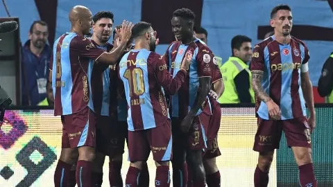 Trabzonspor, sahasında Beşiktaş'ı yendi