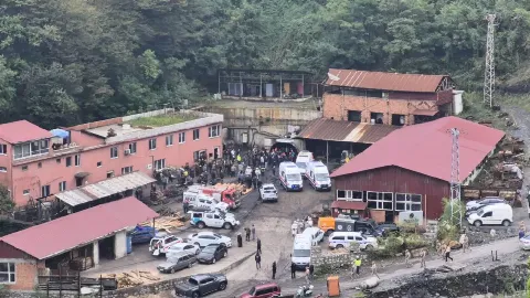Zonguldak'ta maden ocağında patlama