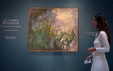 Monet'nin "Iris" adlı eseri, 50 milyon avroya satıldı