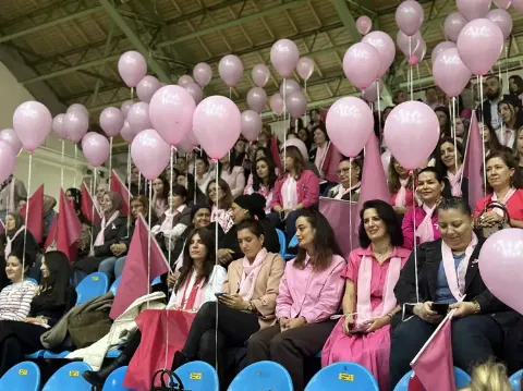 Edirne'de Göğüs kanseri farkındalığı için ‘Pembe Dostluk Maçı’