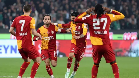 Galatasaray'dan Konya'da dört dörtlük zafer