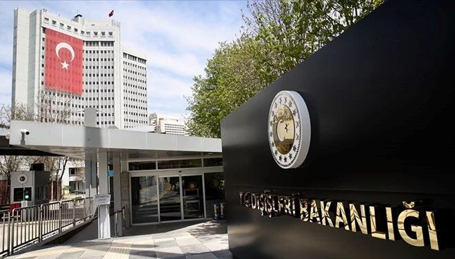 Dışişleri Bakanlığı'ndan İsrail'in yerleşim planına tepki