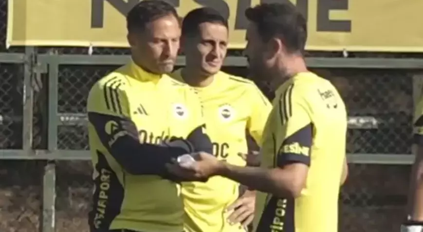 Fenerbahçe'de Domenico Tedesco ilk idmanına çıktı