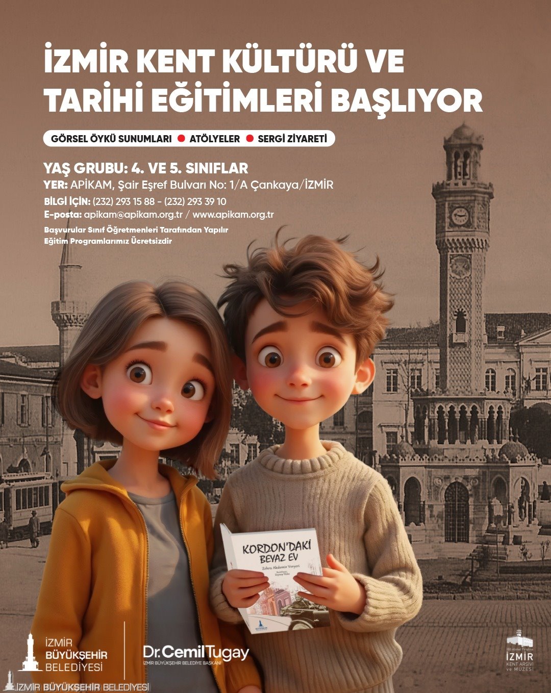 Kent Kültürü ve Tarihi eğitimleri başlıyor