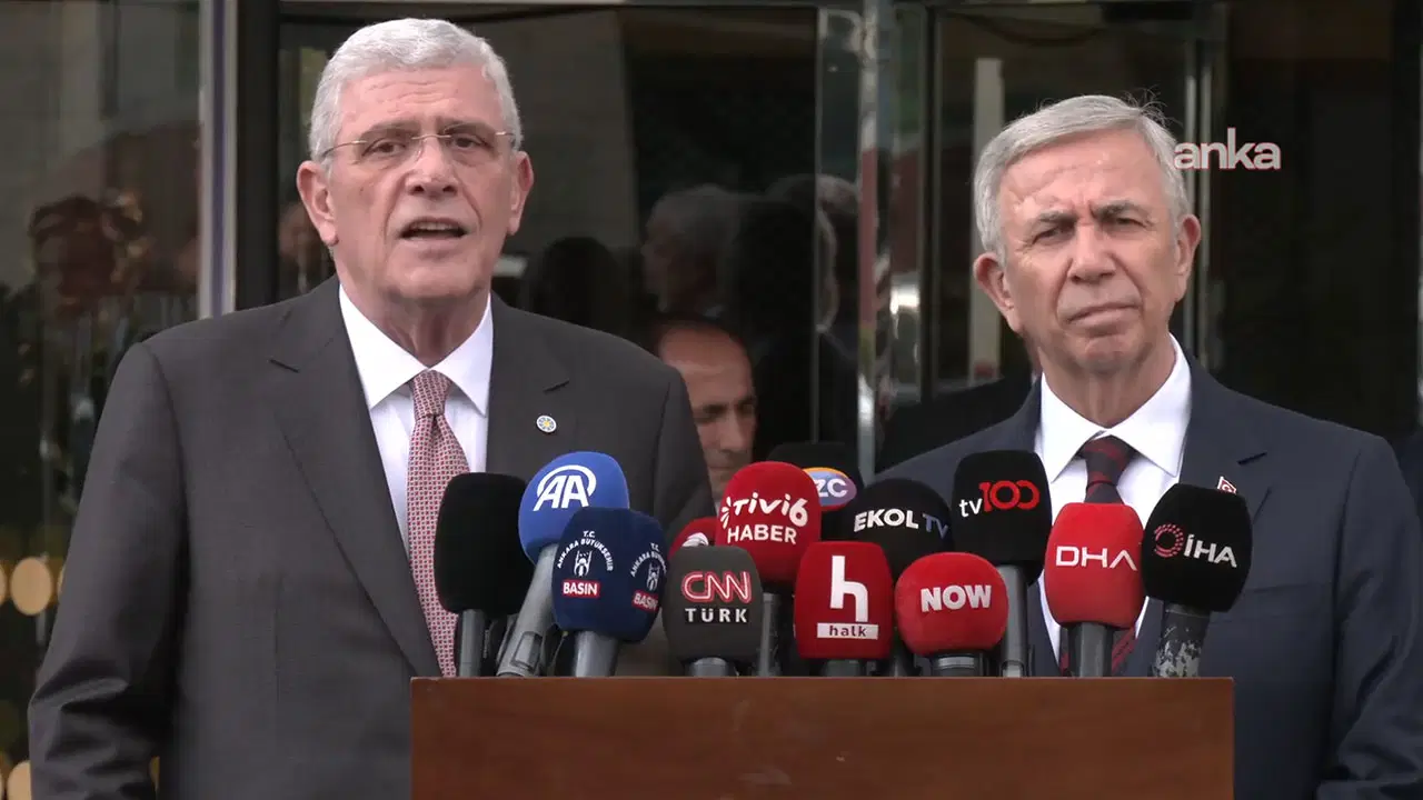 İYİ Parti'den Mansur Yavaş'a 'destek' ziyareti: 'Bu soruşturmaların bizim için hükmü yoktur'