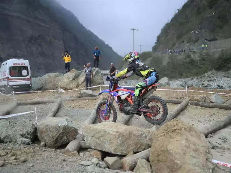 Rize’de Türkiye Enduro ve ATV Şampiyonası heyecanı