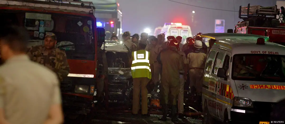 Hindistan'ın başkenti Yeni Delhi'de patlama