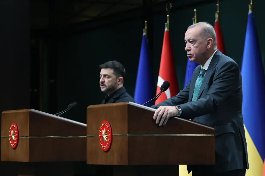 Cumhurbaşkanı Erdoğan, Zelenskiy ile görüştü