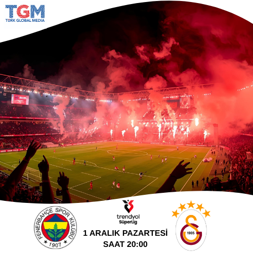 Süper Lig 14. Haftada Sönük Derbi: Fenerbahçe: 1 Galatasaray: 1