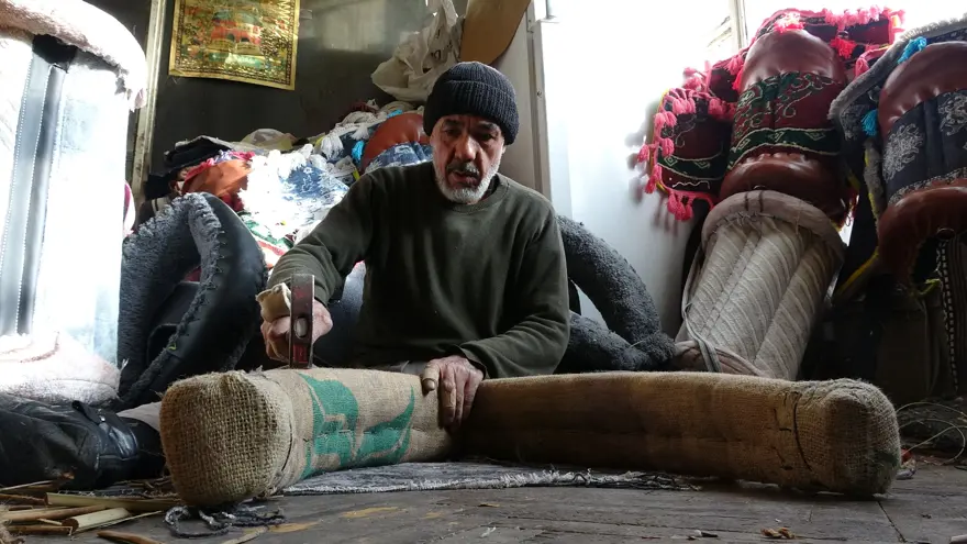 Gaziantep'te bu işi yapan 3 kişi kaldı. Ata yadigarı meslek yok oluyor