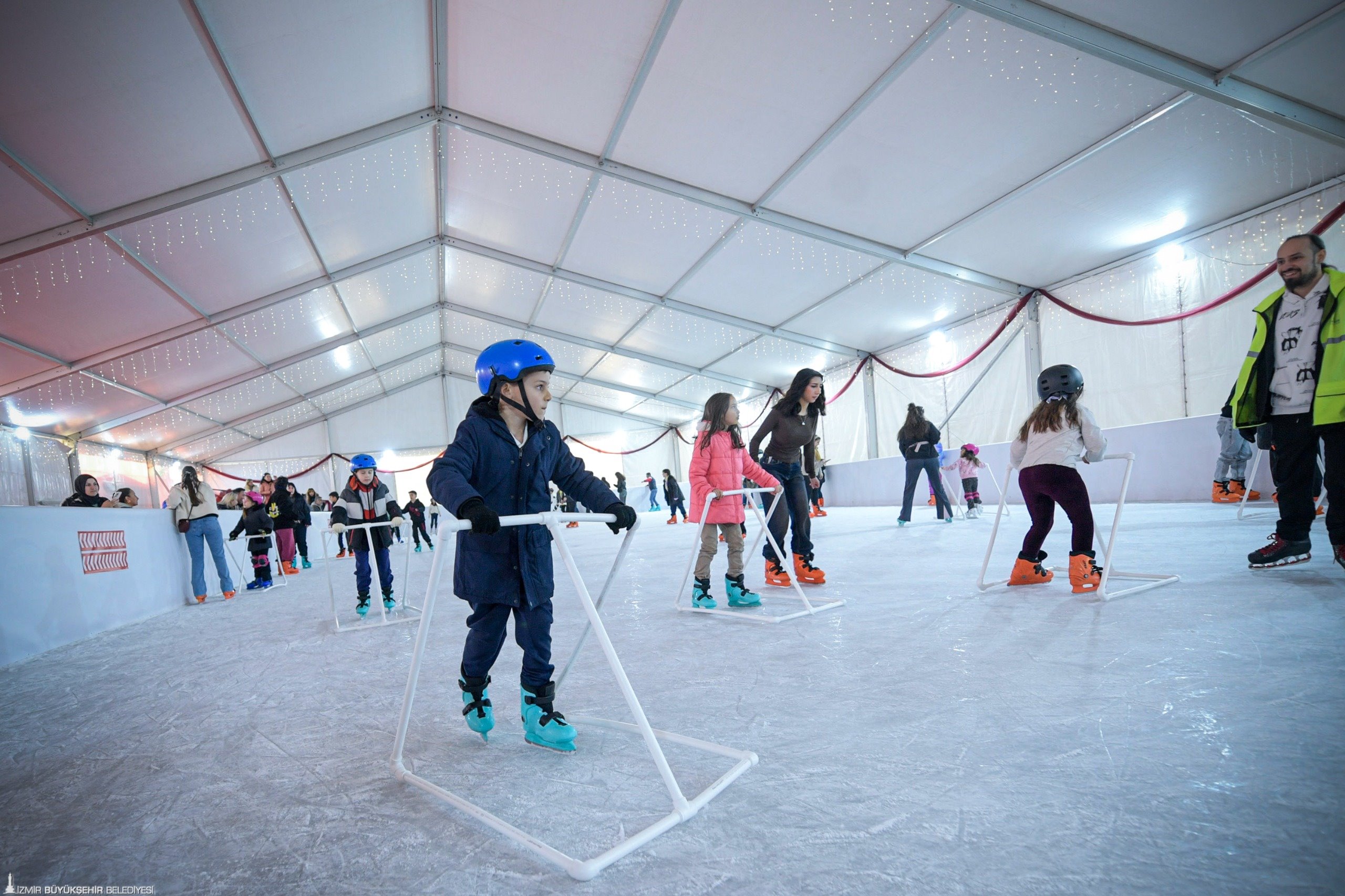 Yeni yıl coşkusu pistlerde