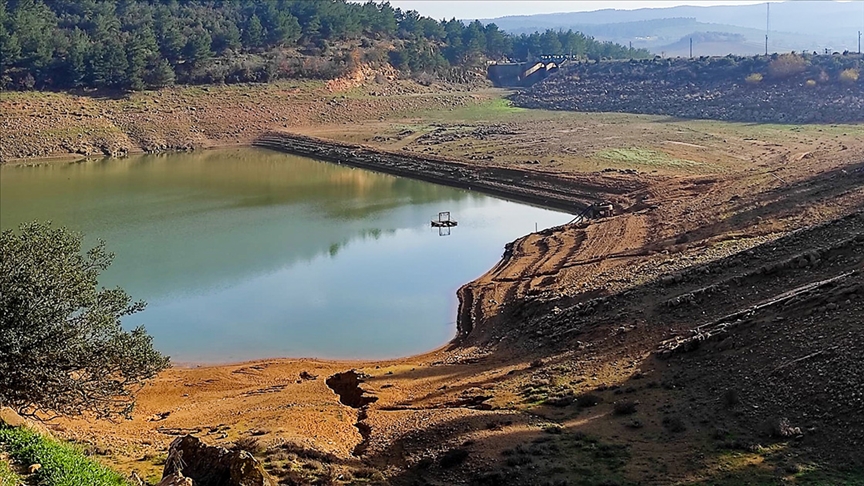 Edirne'de Kadıköy Barajı'ndaki su seviyesi "ölü hacme" düştü, Keşan'a su alımı durduruldu