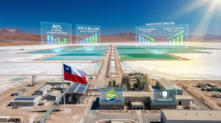 Şili Lityum Ortak Girişimi Güney Amerika Madencilik Stratejisini Dönüştürüyor