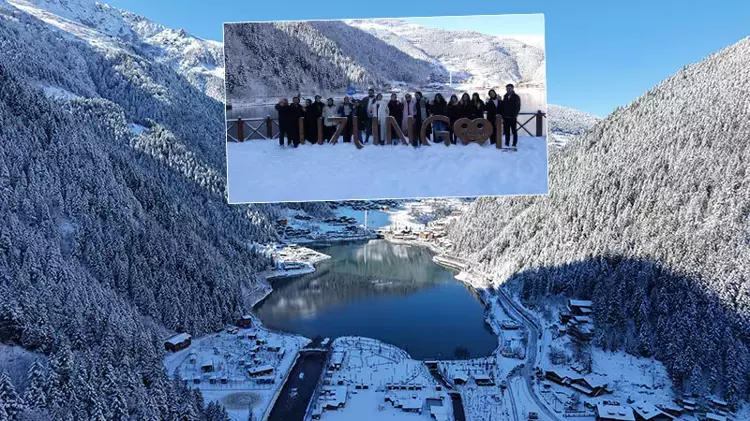 Uzungöl’de ‘beyaz bereket'; rezervasyonlarda artış