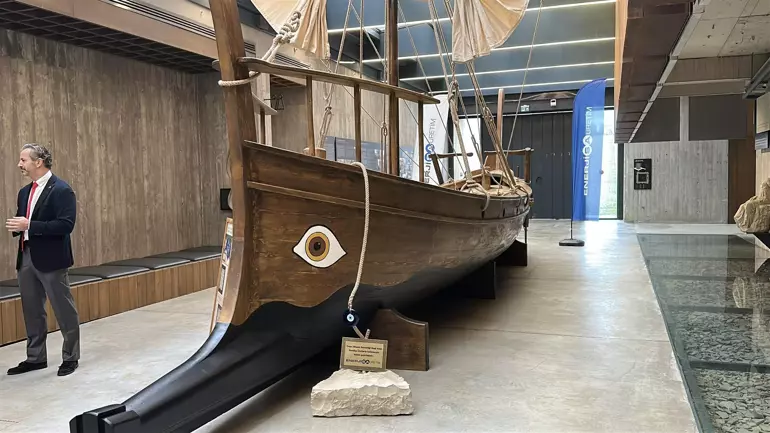 Troya Müzesi Denizcilik Sergi Alanı açıldı