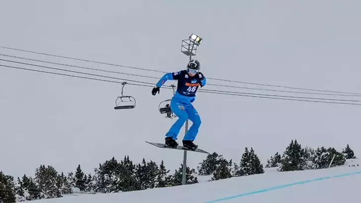 FIS Snowboard Cross European Cup 2026, Erzincan’da başladı