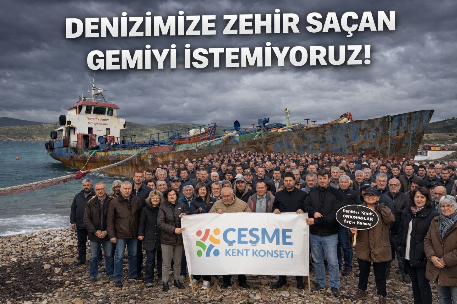 İzmir'den Hurda Gemi Konusunda Net Tavır: “Bu Gemi Burada Parçalanamaz!”