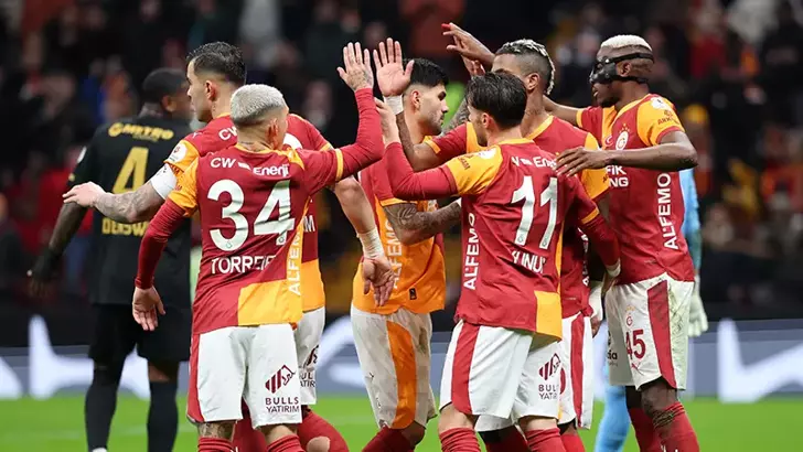 Galatasaray'dan kendi sahasında rahat galibiyet