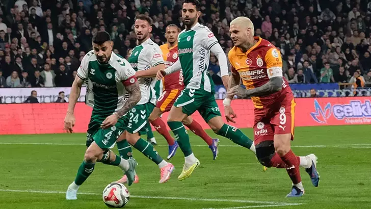 Galatasaray'a Konyaspor şoku
