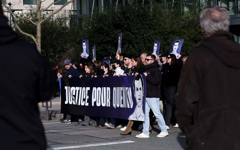 Lyon’da Quentin Deranque için yürüyüş yapıldı