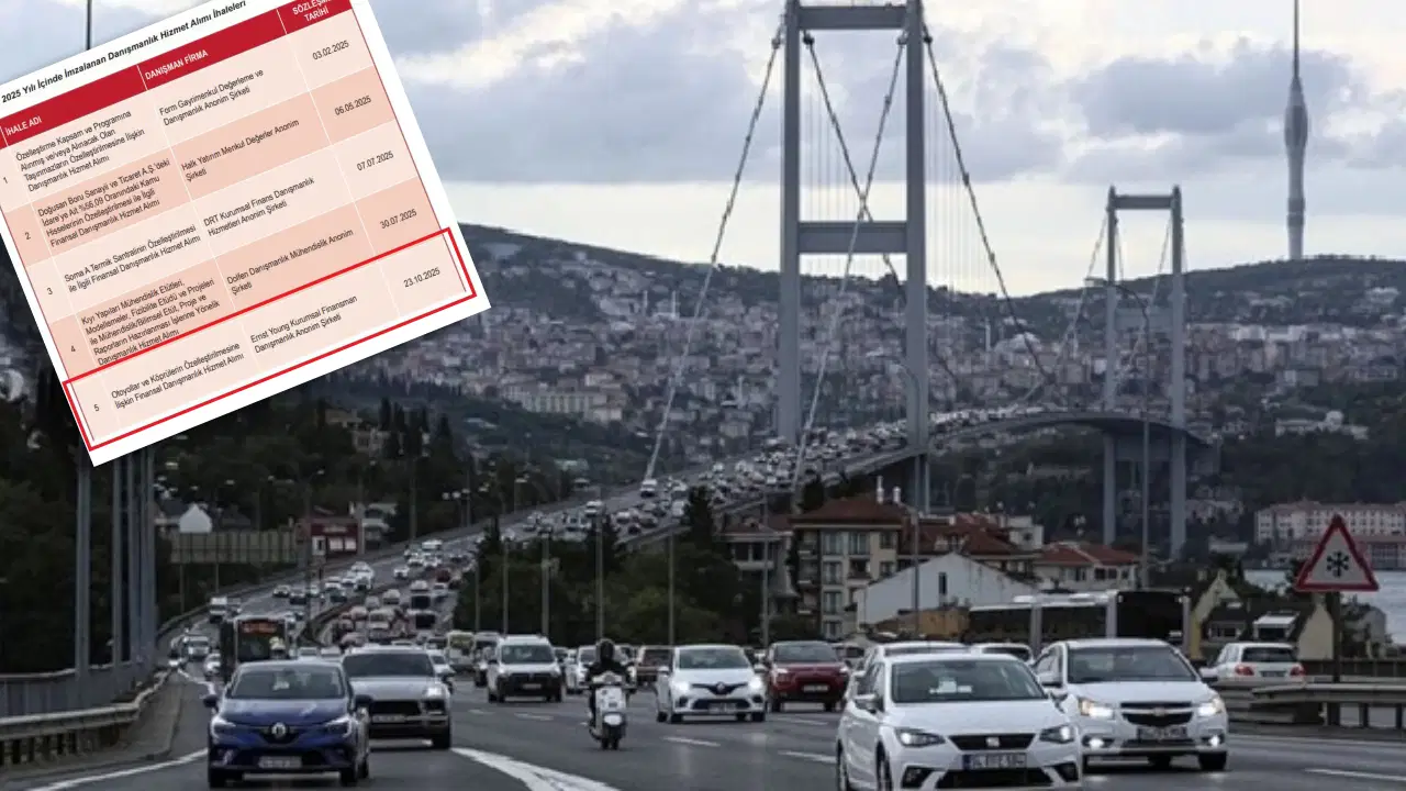 CHP'li Akay, köprü ve otoyolların özelleştirme sürecine ilişkin resmi belgeyi paylaştı
