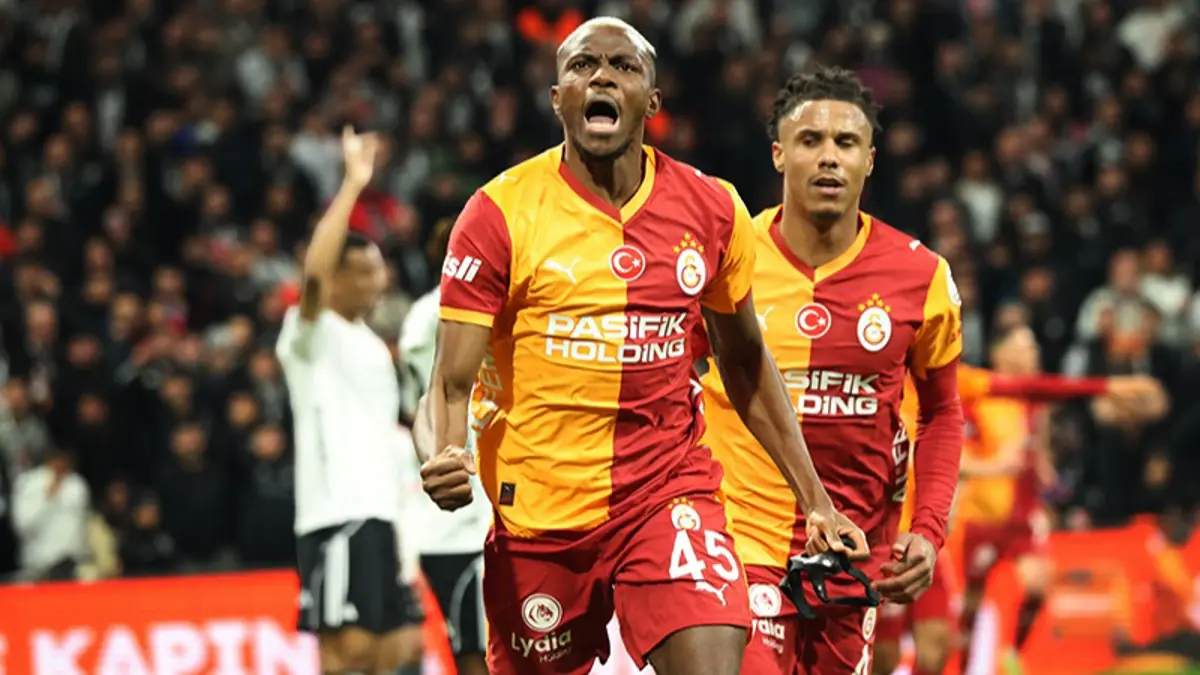 Derbide Galatasaray, Beşiktaş'ı mağlup etti