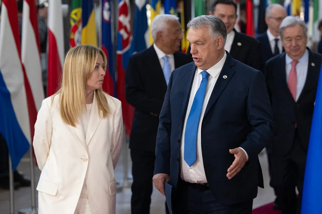 Başbakan Meloni'den,  AB Liderlerine: "Orbán’ın Ukrayna konusundaki tutumunu anlıyorum."