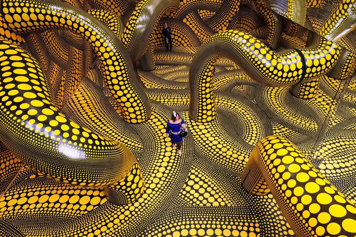 Alman müzesi, ünlü Japon sanatçı Kusama’yı dev bir sergiyle ağırlıyor