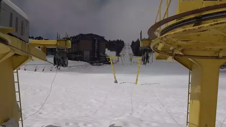 Uludağ’da kar kalınlığı 150 santime ulaştı