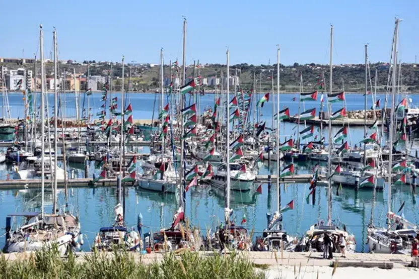 Küresel Sumud Filosu İtalya'dan yola çıktı