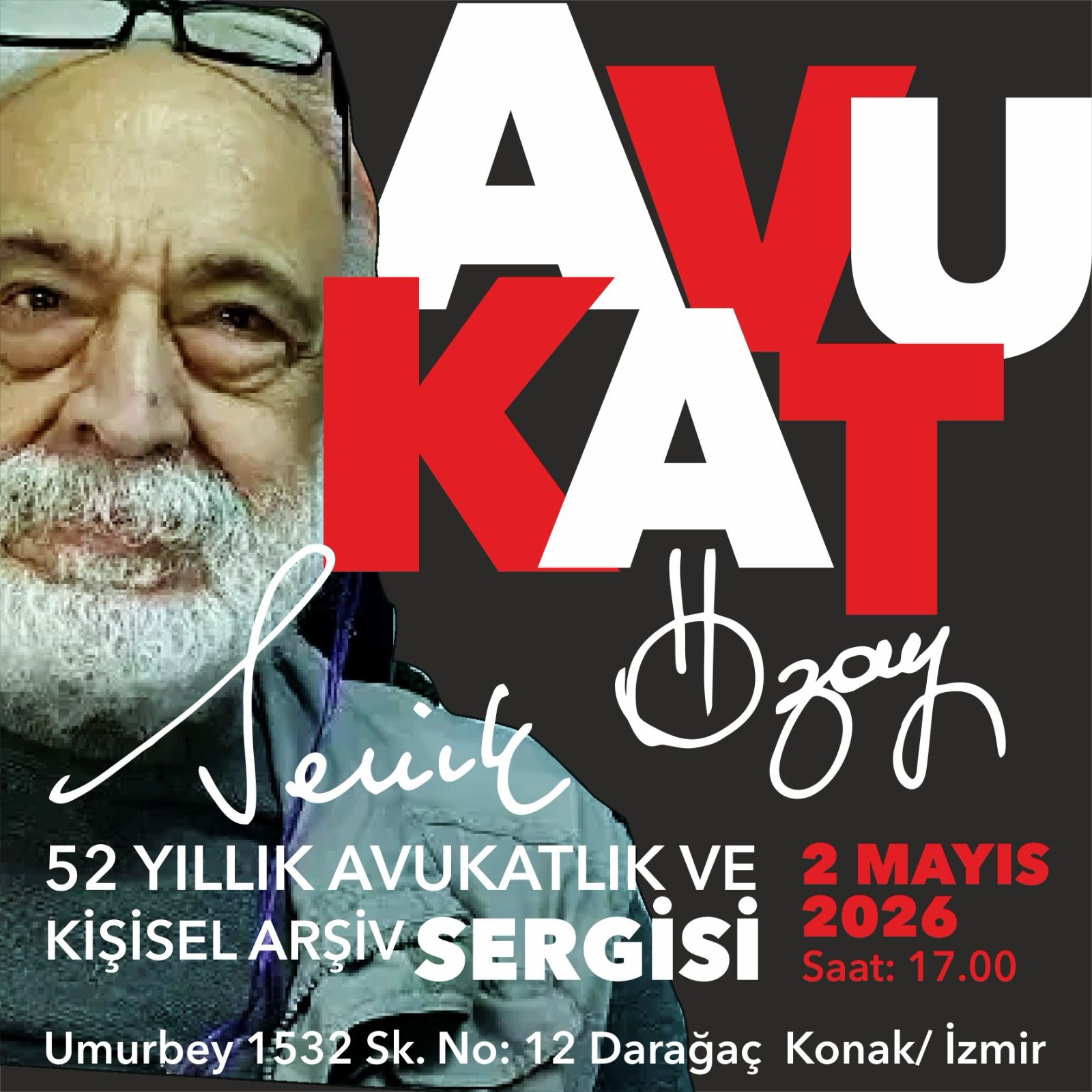 Duayen Avukat Senih ÖZAY’dan Kişisel Arşiv Sergisi