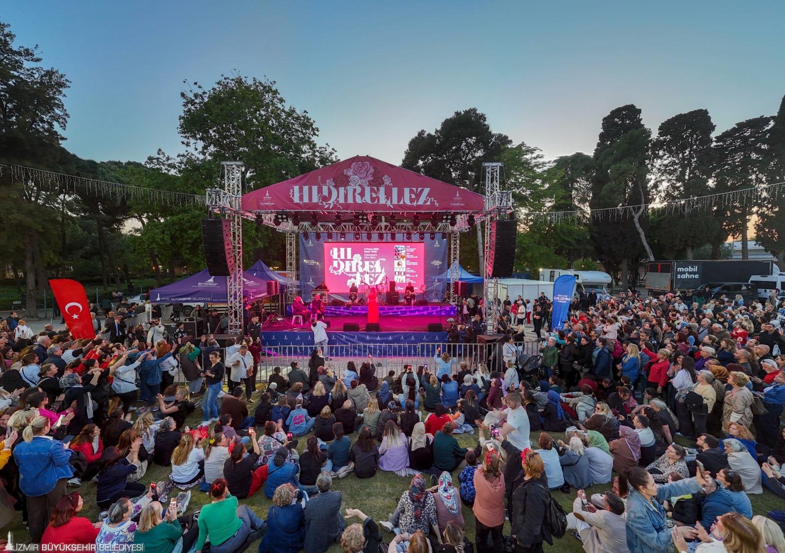 Kültürpark'ta Hıdırellez coşkusu