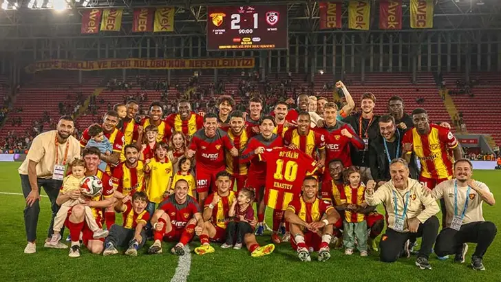 Göztepe'den muhteşem final