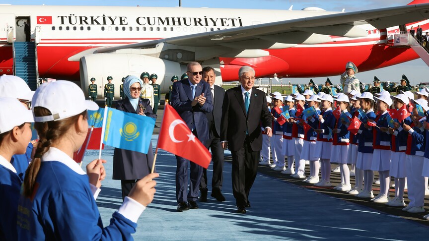 Cumhurbaşkanı Erdoğan, Kazakistan'da