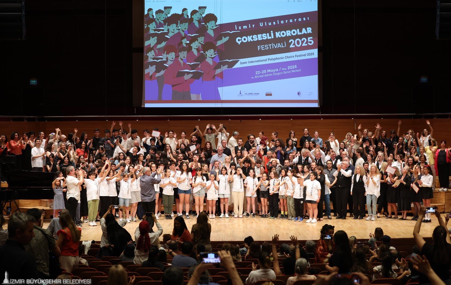İzmir Uluslararası Çoksesli Korolar Festival başlıyor