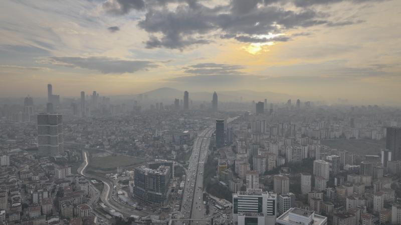 İstanbul'daki hava kirliliği geçen yıla göre yüzde 23 arttı