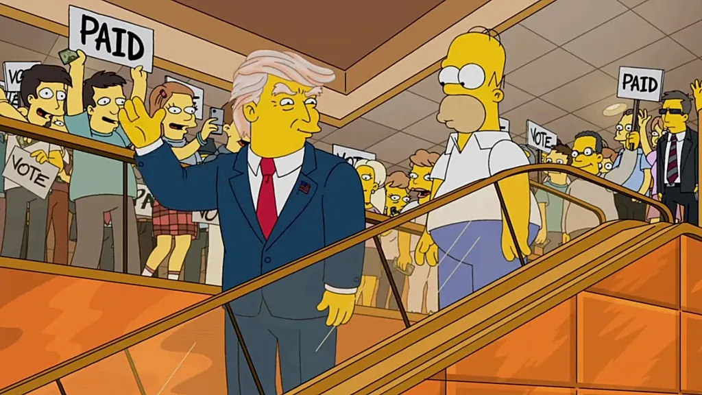 Trump'ın başkanlığını 'tahmin eden' Simpsons yazarı, 2028 başkanlık adaylığını açıkladı
