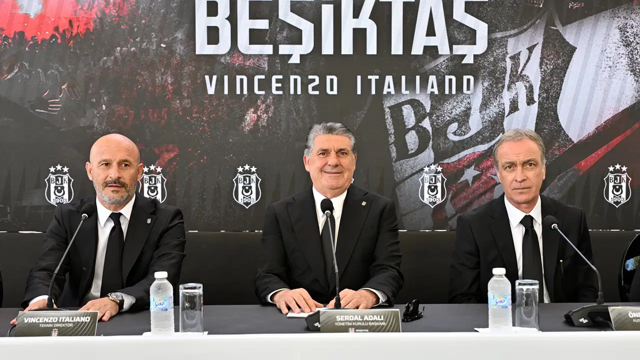 Beşiktaş'ta Vincenzo Italiano dönemi resmen başladı