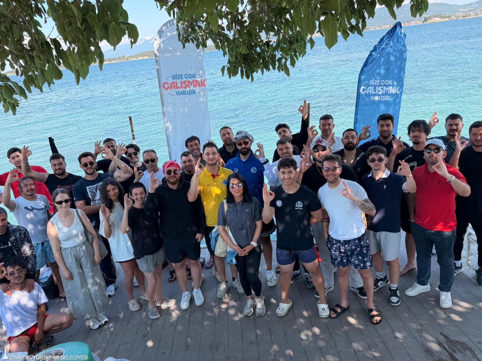 İzmir sahillerinde hayat nöbeti