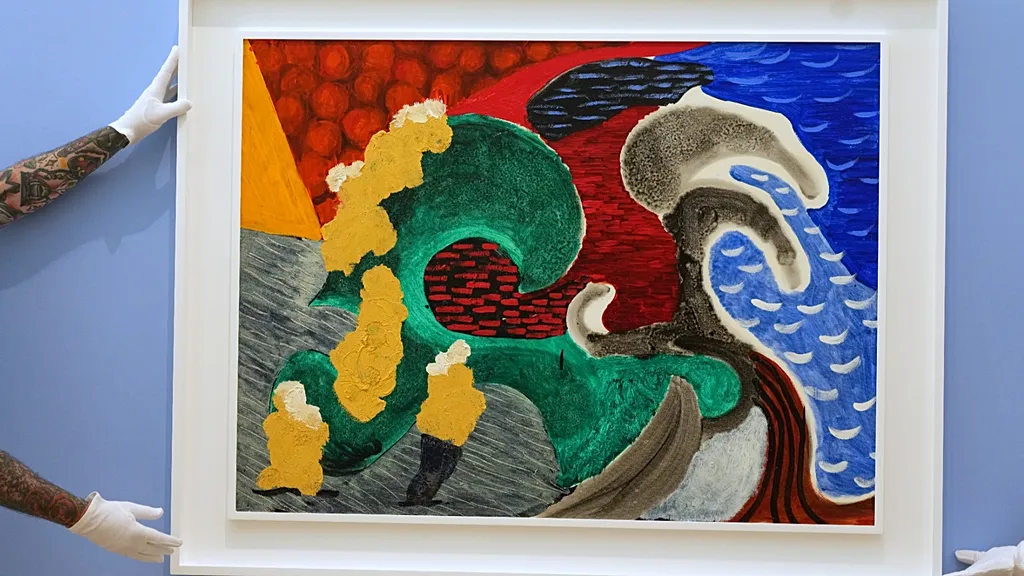 David Hockney'nin ölümü sonrası ilk tablo açık artırmada satıldı