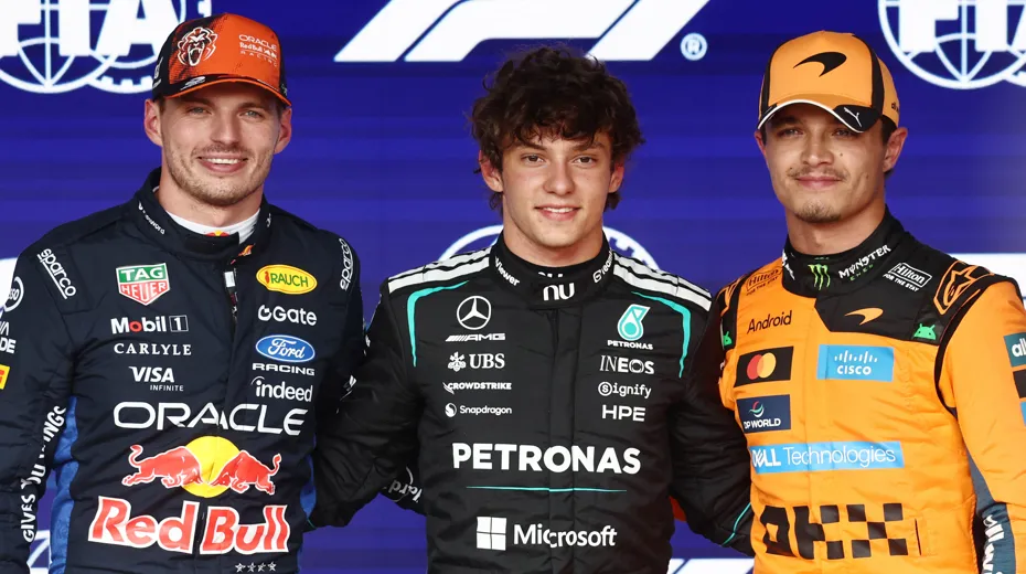 Belçika Grand Prix'sinde pole pozisyonu Kimi Antonelli'nin