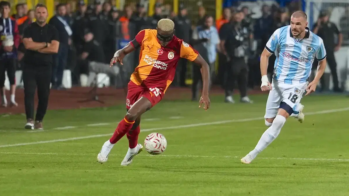 Galatasaray, Erzurum'da farklı kazandı