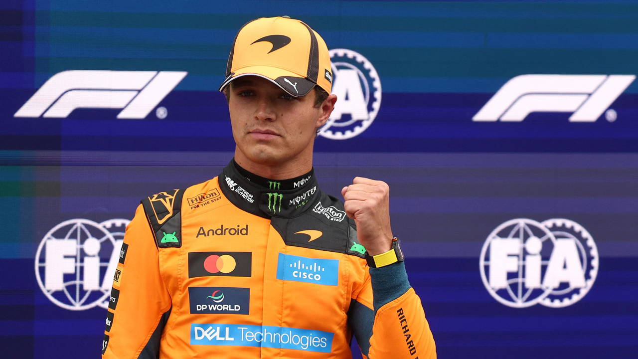 Hollanda Grand Prix'sinde pole pozisyonu Lando Norris'in