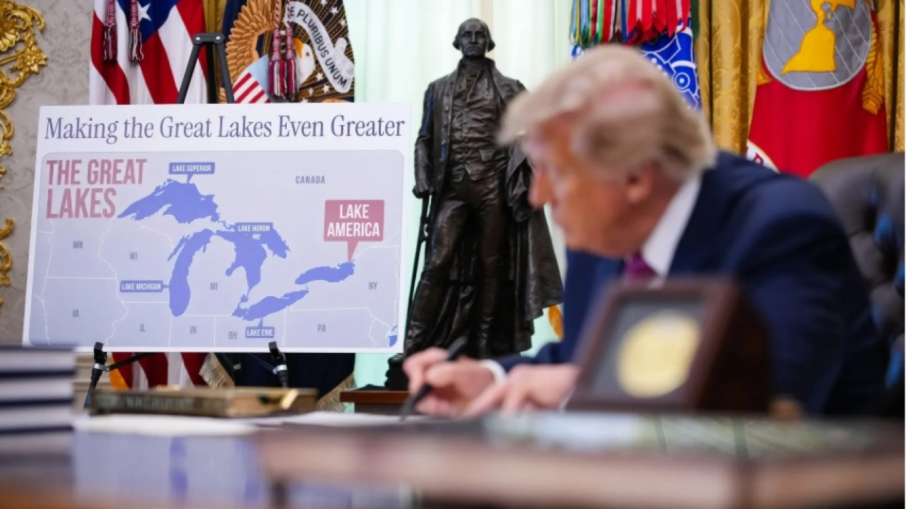 Trump, Ontario Gölü'nün adını 'Amerika Gölü' olarak değiştirdi