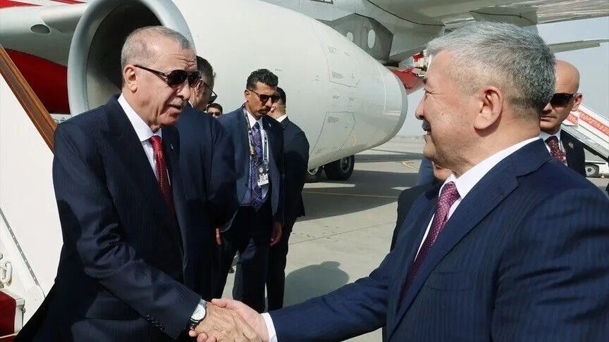 Cumhurbaşkanı Erdoğan Kırgızistan'da