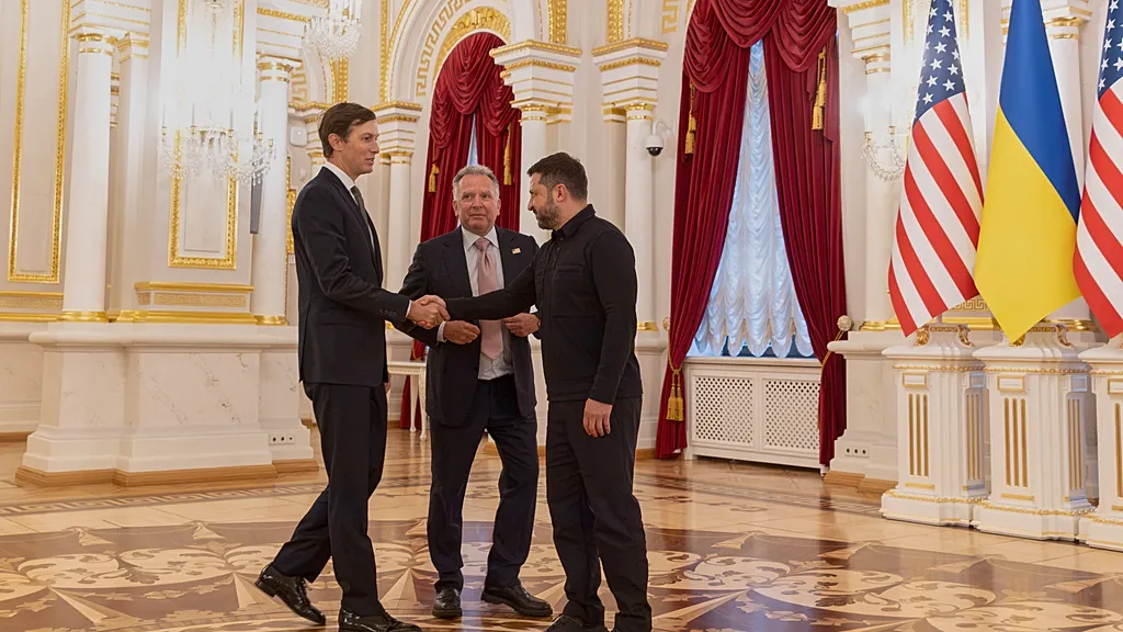 Trump'ın barış temsilcileri Kiev'de