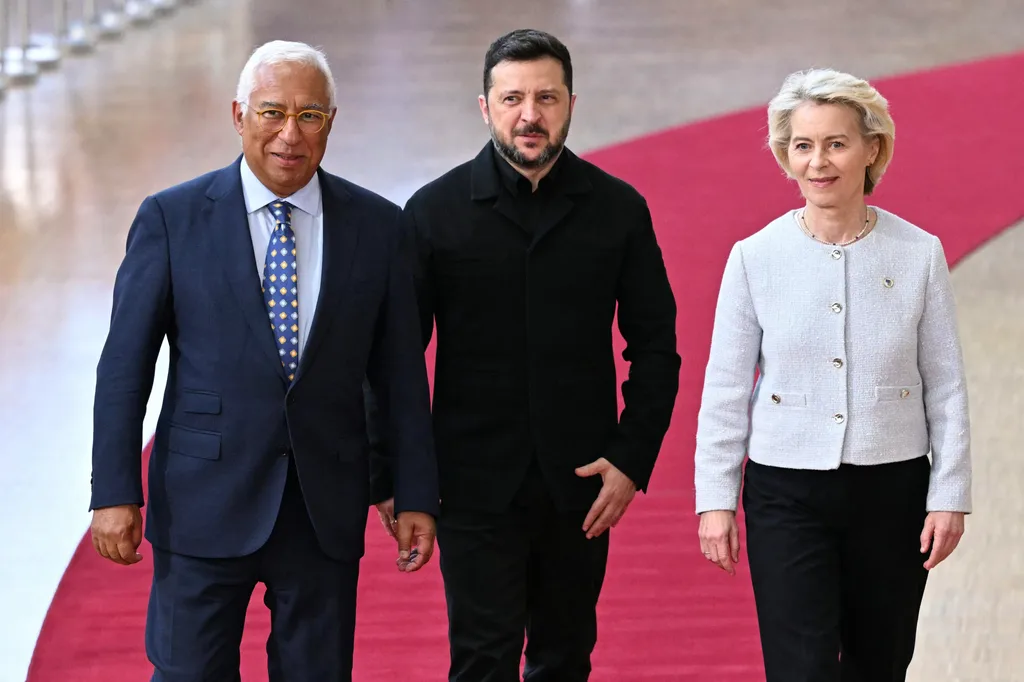 AB ve Ukrayna, 45 Milyar Avroluk Kredi Konusunda Anlaştı