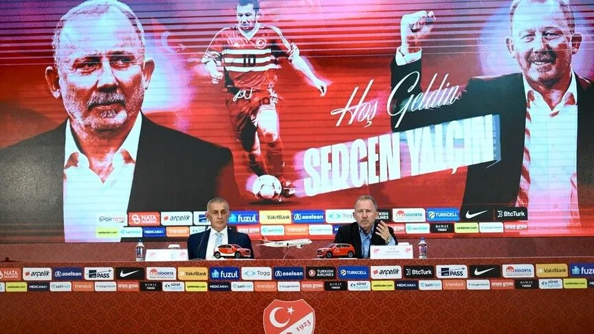 TFF, teknik direktör Sergen Yalçın ile 4 yıllık sözleşme imzaladı