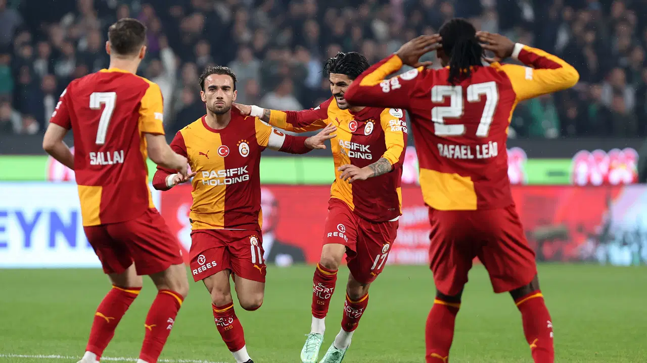 Galatasaray'dan Konya'da dört dörtlük zafer